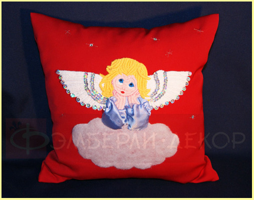 Декоративная подушка АНГЕЛОЧЕК